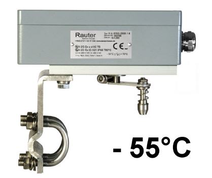 Ex ed ...  - 55C  4 - 250 V AC/DC Endschalterbox fr pneumatische Linearantriebe